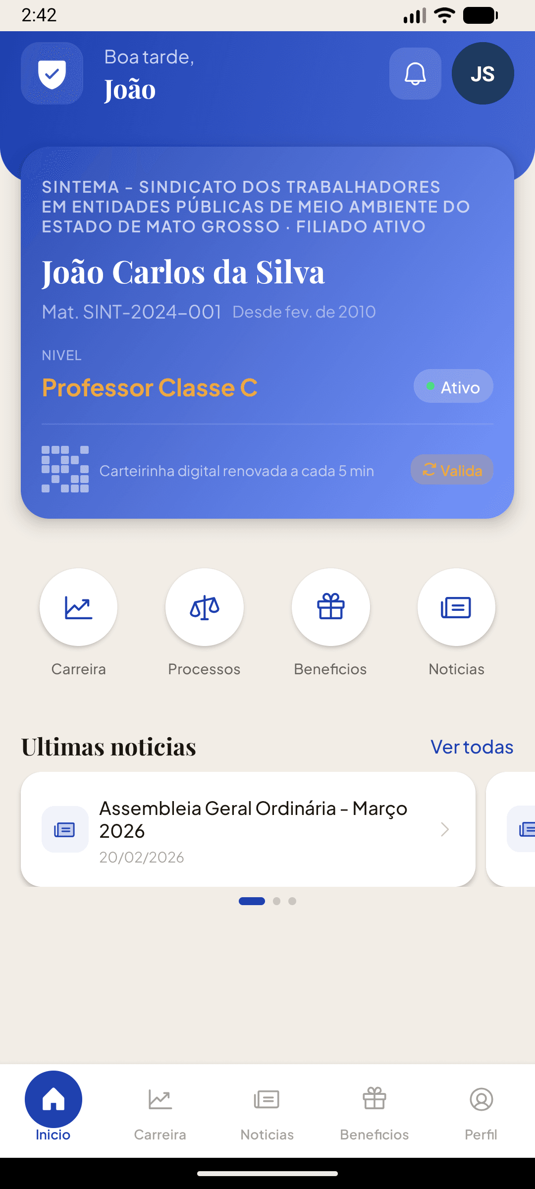 Funcional Care - App Mobile