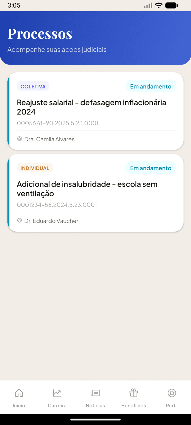 Funcional Care - Processos